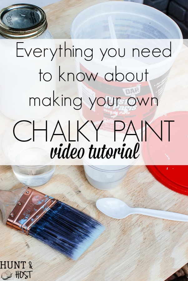 What Is Chalk Paint? (And How to Make Your Own!)