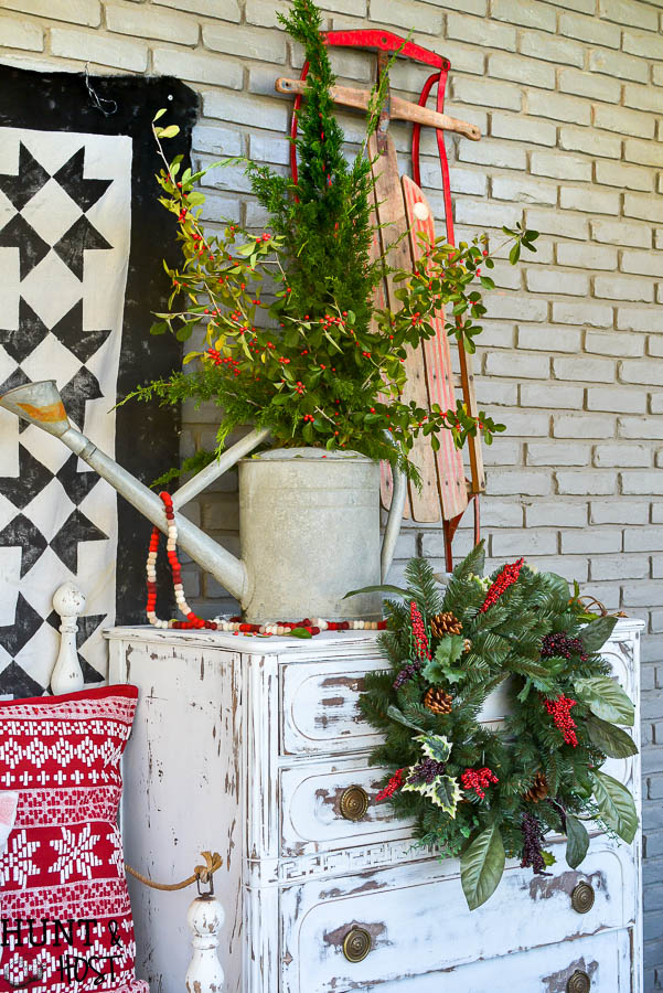 Christmas Wreath Ideas For Your Porch - Salvaged Living